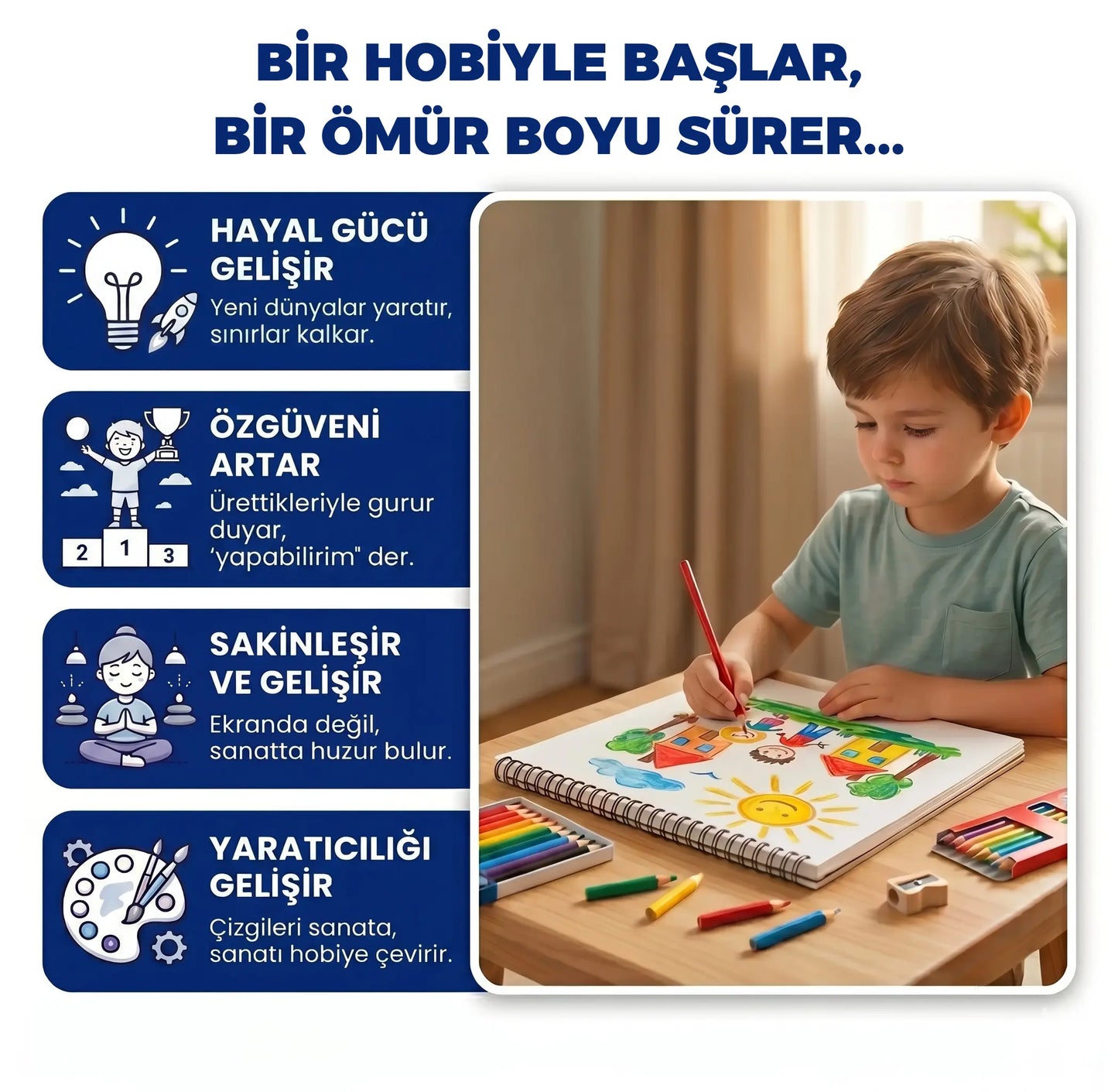 ÇİZİMDEN SANATA
